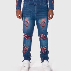 THC The Hideout Clothing Co Jahknow War Memory Jeans in Size 30